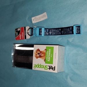 Collar & Harness Set Size M NEW
